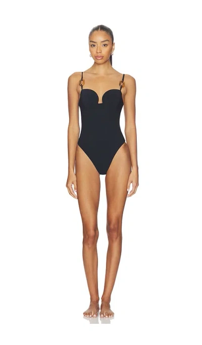 Magda Butrym One Piece Swimsuit In Black