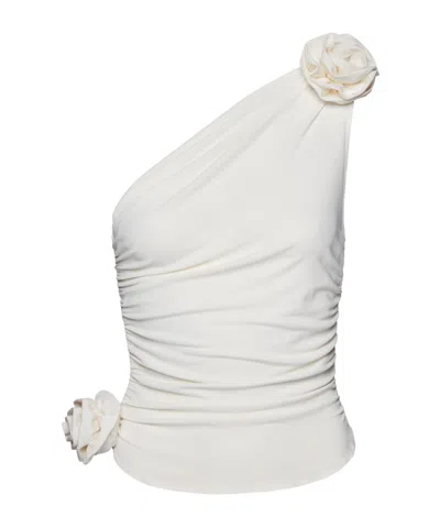 MAGDA BUTRYM MAGDA BUTRYM ONE SHOULDER RUCHED TOP