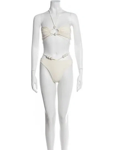 Pre-owned Magda Butrym One-piece In Neutral