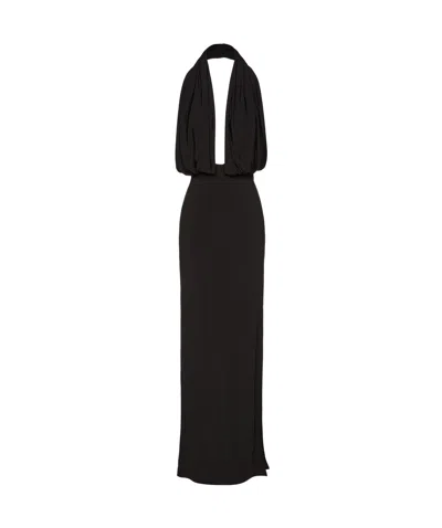 MAGDA BUTRYM OPEN-BACK JERSEY GOWN