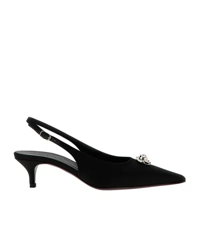 MAGDA BUTRYM 45MM ROSETTA SLINGBACK PUMPS