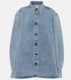 Magda Butrym Denim Shirt In Blau