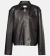 Magda Butrym Leather Jacket In Black