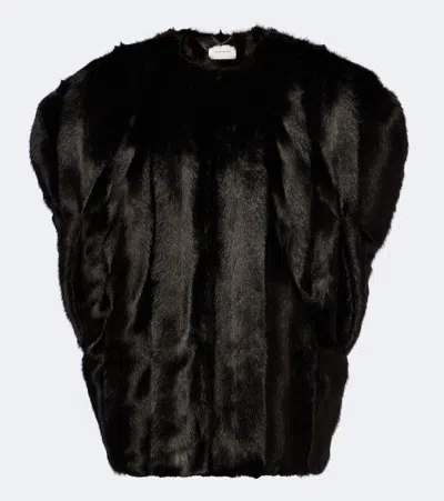 Magda Butrym Oversized Vest In Black