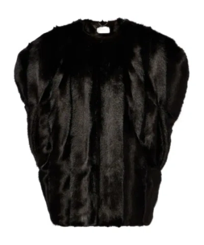 Magda Butrym Oversized Vest In Black