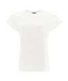 Magda Butrym T-shirt With Padded Shoulders In White
