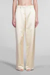 MAGDA BUTRYM PANTS IN BEIGE COTTON