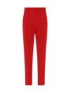 Magda Butrym Stretch-wool Skinny Pants In Red