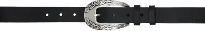 Magda Butrym Patterned Belt In Black