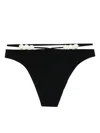 Magda Butrym Pearl Bikini Bottom In Black