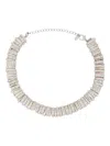 Magda Butrym Pearl-crystal Embellished Necklace In Gold