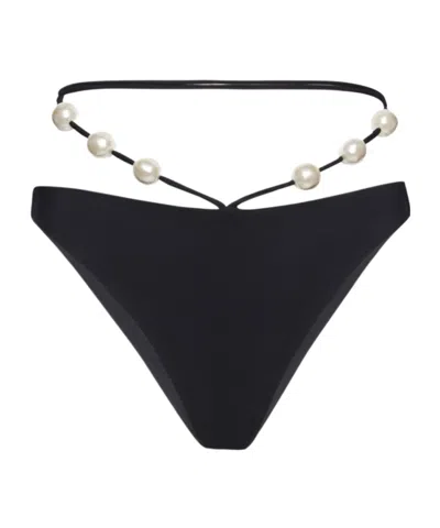 MAGDA BUTRYM MAGDA BUTRYM HIGH WAIST EMBELLISHED SWIM BOTTOM