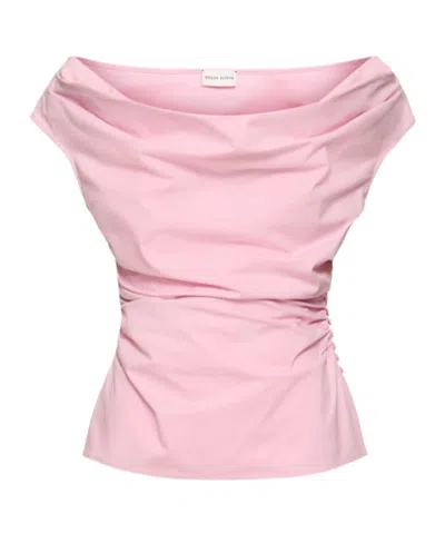 Magda Butrym Pendant Blouse In Pink