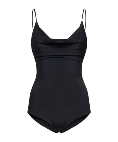 Magda Butrym Pendant One-piece Swimsuit In Black