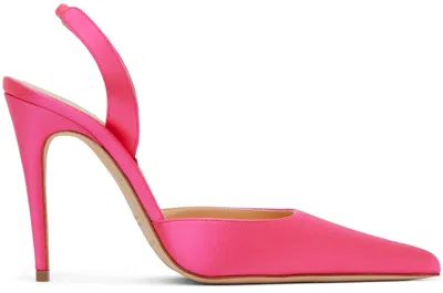 Magda Butrym Pumps In Fuxia Satin