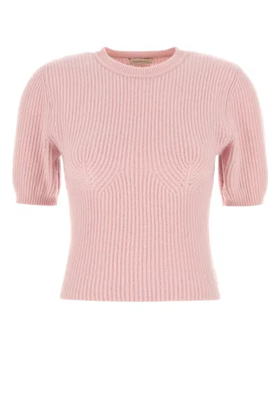MAGDA BUTRYM MAGDA BUTRYM PINK STRETCH CASHMERE SWEATER