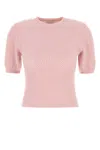 Magda Butrym Pink Stretch Cashmere Sweater