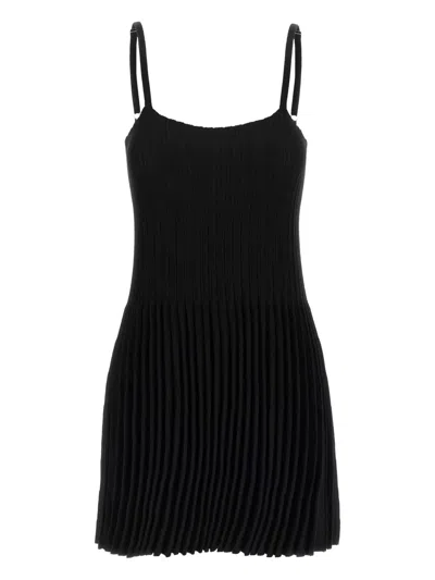 MAGDA BUTRYM PLEATED MINI DRESS