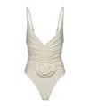 Magda Butrym Swimsuit 03 One-piece Swimsuit In Neutral