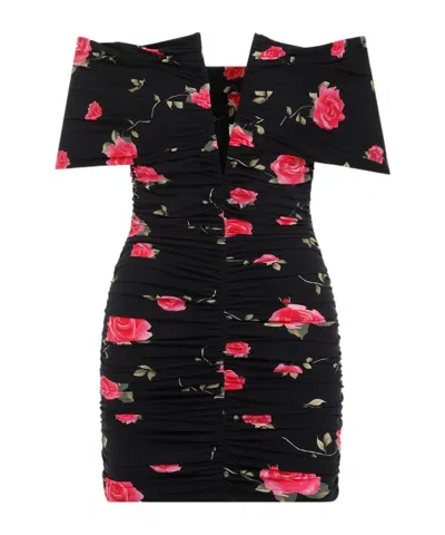 MAGDA BUTRYM PLEATED SHORT DRESS