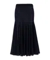 Magda Butrym Knitwear 16 Skirt Elastic Waistband In Black