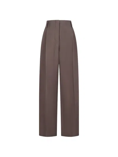 Magda Butrym Pleated Trousers In Multi