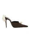Magda Butrym Shaft Mule. In Black
