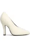 Magda Butrym Pumps Loom Pumps In Beige Cotton In White