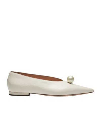 Magda Butrym Pointed-toe Flats In White