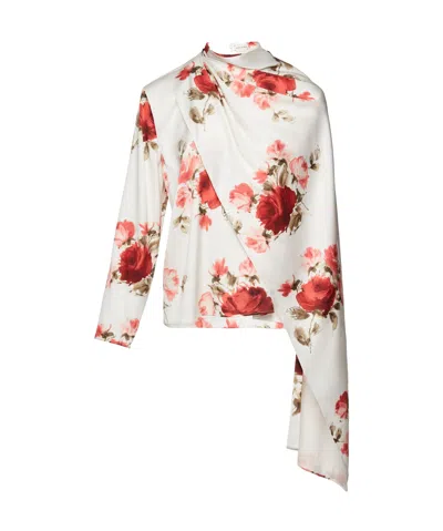 Magda Butrym Printed Shirt In White