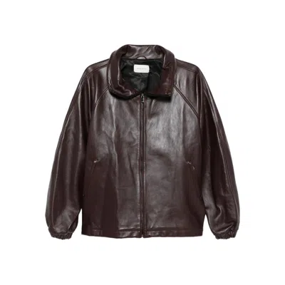 MAGDA BUTRYM MAGDA BUTRYM PURPLE JACKETS - LEATHER JACKETS WOMEN
