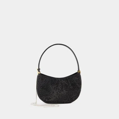 MAGDA BUTRYM RE23 MEDIUM VESNA  HOBO BAG - MAGDA BUTRYM - BLACK - STRASS