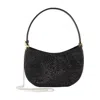 Magda Butrym Women's Re23 Vesna Strass Medium Shoulder Bag In Black