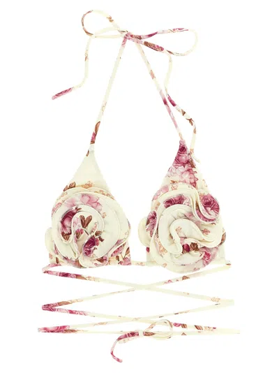 Magda Butrym 're26' Bikini Top In White