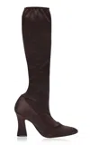 Magda Butrym Re26 Boots Brown Satin