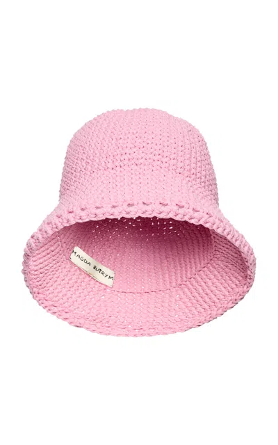 Magda Butrym Re26 Crochet 03 Hat Pink