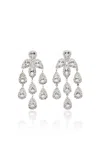 Magda Butrym Re26 Earrings 11 Rhodium In Silver