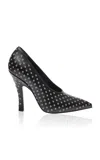 Magda Butrym Re26 Pumps Black Leather With Studs