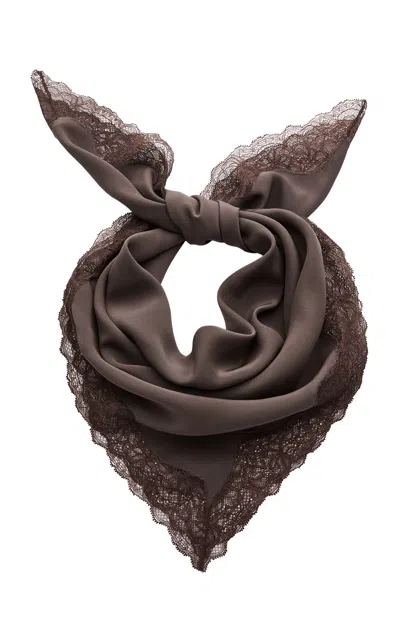 Magda Butrym Re26 Scarf 02 Brown