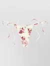 Magda Butrym Re26 Swim Briefs Low Rise Ties Floral In Multi