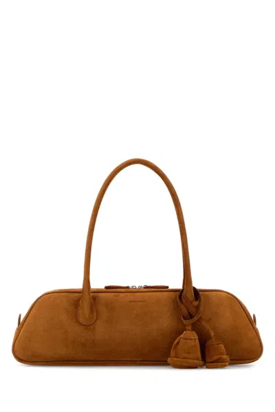 Magda Butrym Re26brigittetrapezesuededarkcaramel In Brown