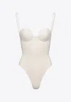 Magda Butrym Women's Sweetheart One-piece Swimsuit In White