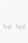 Magda Butrym Rhinestoned Hoop Earrings