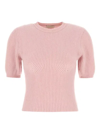 Magda Butrym Ribbed Short-sleeve Sweater