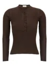 Magda Butrym Luxe Silk Knit Sweater