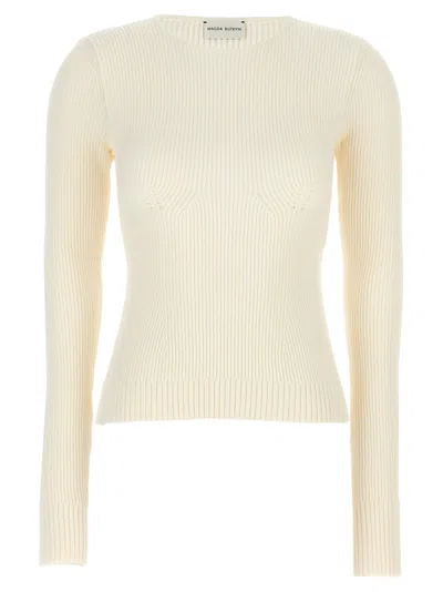 MAGDA BUTRYM RIBBED VISCOSE BLEND SWEATER