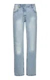 Magda Butrym Rigid Straight-leg Jeans In Blue