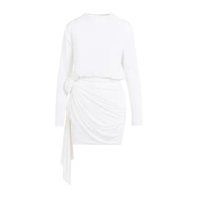 Magda Butrym Viscose Dress In White
