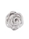 Magda Butrym Rose Earrings In Metallic