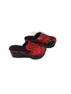 Magda Butrym Rose-print Platform Mules